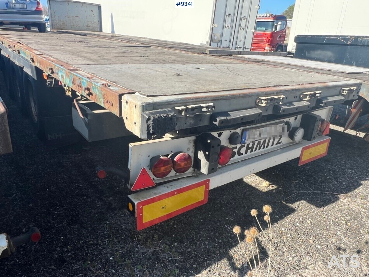 Trailer with open flatbed - SCHMITZ S01 SCS24/L13,62 - Flaktrailer: bild 5 Trailer with open flatbed - SCHMITZ S01 SCS24/L13,62 - Flaktrailer: bild 5