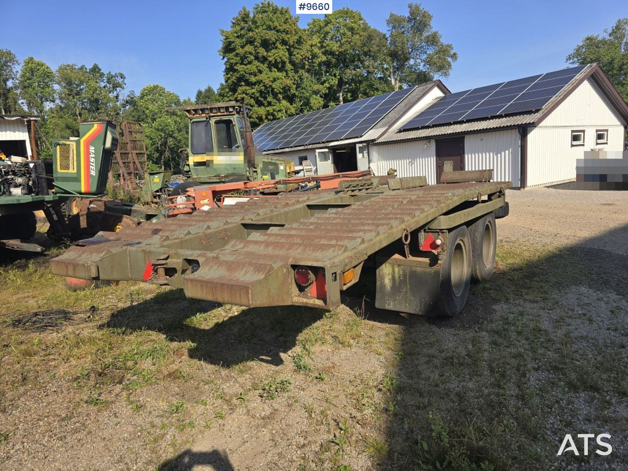 Transport trailer with automatic tipping - Tippsläp: bild 2 Transport trailer with automatic tipping - Tippsläp: bild 2