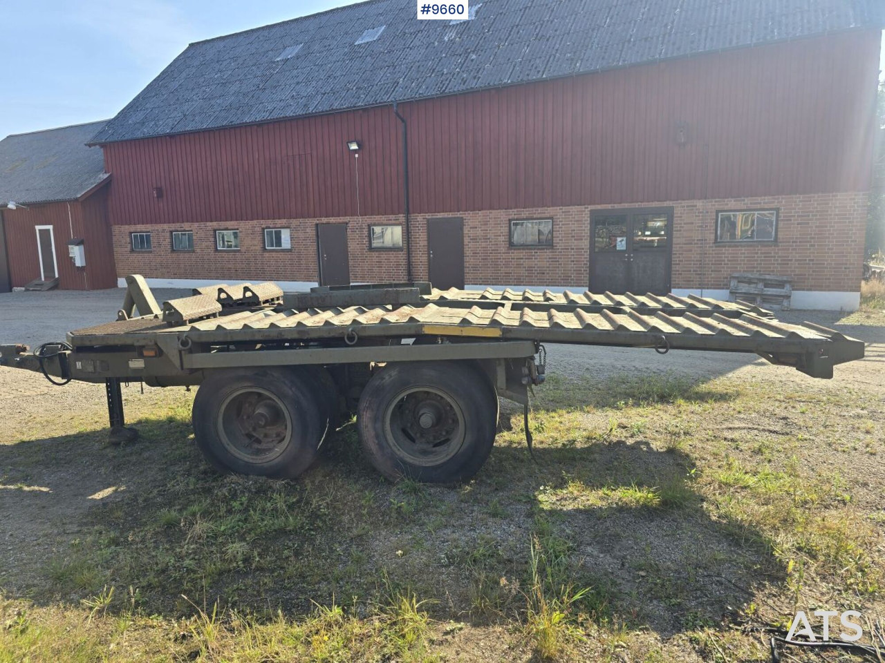 Transport trailer with automatic tipping - Tippsläp: bild 1 Transport trailer with automatic tipping - Tippsläp: bild 1
