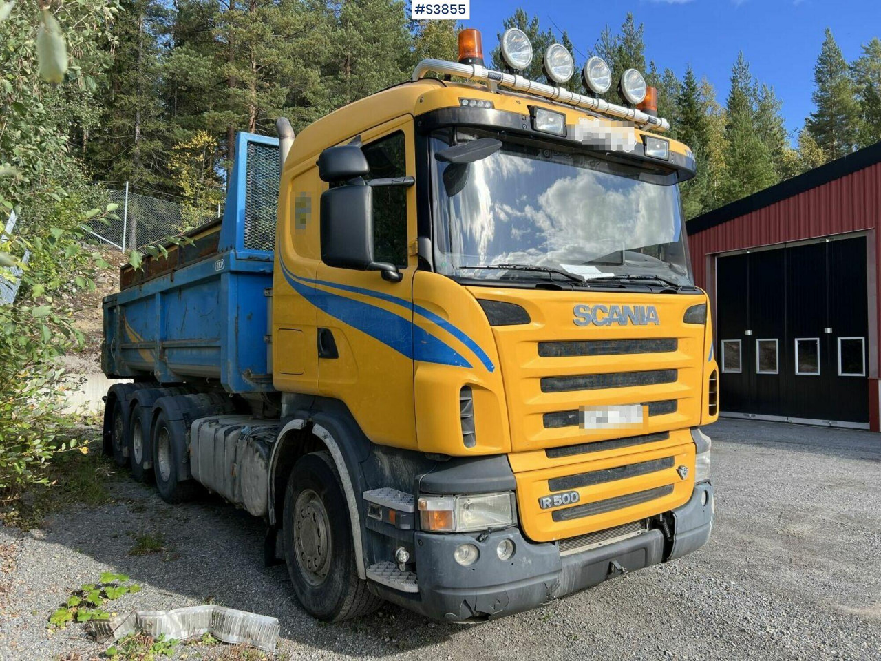 Tridem Truck Scania R500 with Trailer EURO 6 (SEE VIDEO) - Tippbil lastbil: bild 2 Tridem Truck Scania R500 with Trailer EURO 6 (SEE VIDEO) - Tippbil lastbil: bild 2