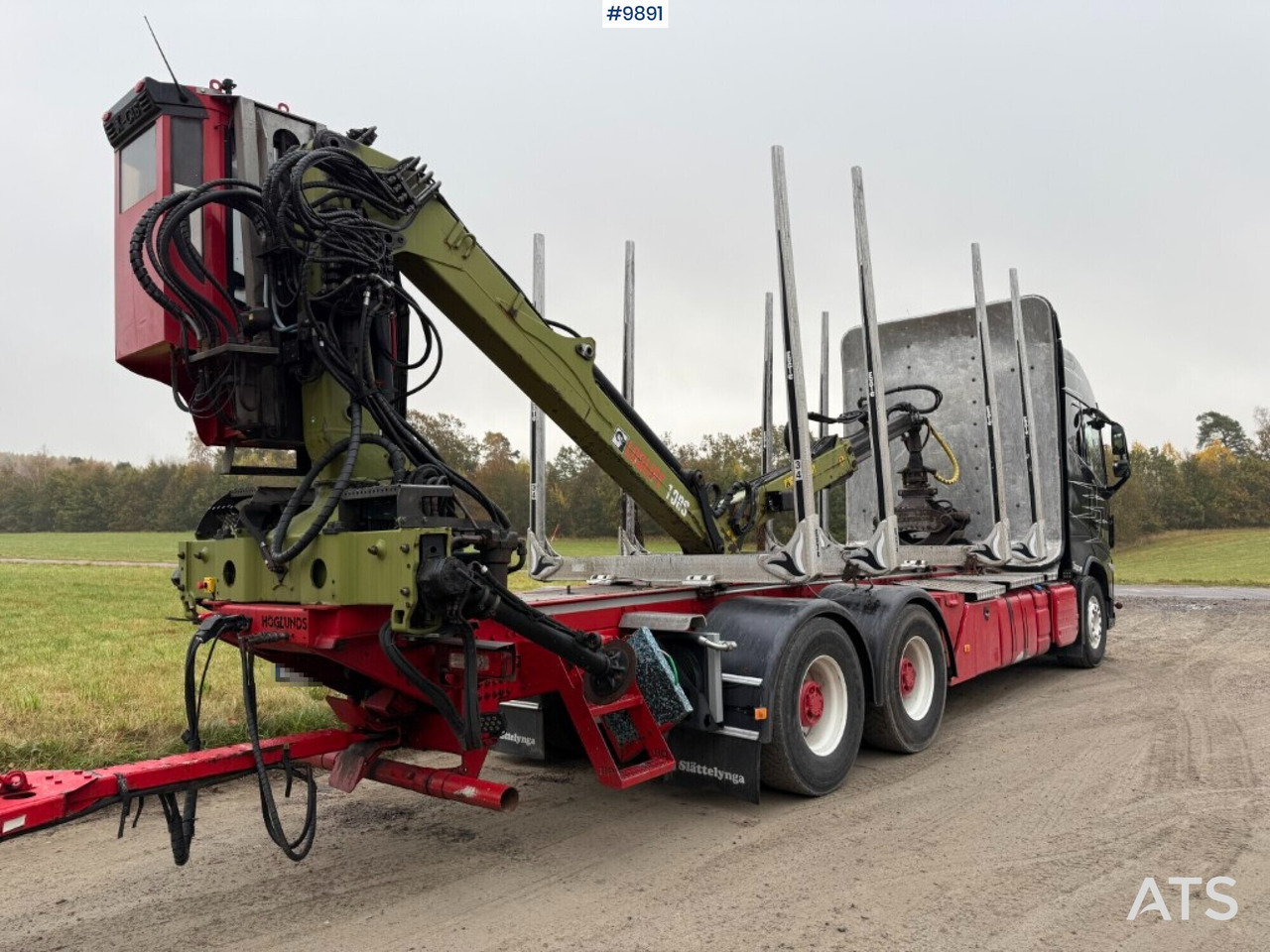 Volvo FH64 R Timber truck, trailer and crane - Timmerbil, Kranbil: bild 2 Volvo FH64 R Timber truck, trailer and crane - Timmerbil, Kranbil: bild 2