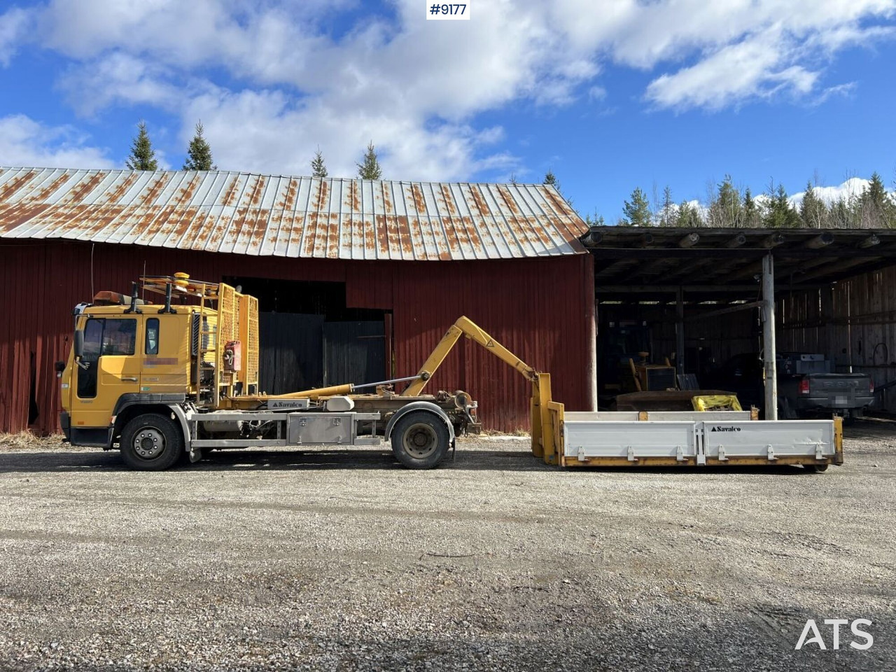 Volvo FL614 4X2 Swap Body Truck with Flatbed - Lastväxlare lastbil: bild 2 Volvo FL614 4X2 Swap Body Truck with Flatbed - Lastväxlare lastbil: bild 2