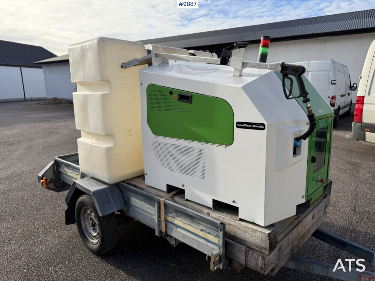 Weed control machine - Weedingtech Foamstream Municipal M1200 - Trädgårdsmaskin: bild 3 Weed control machine - Weedingtech Foamstream Municipal M1200 - Trädgårdsmaskin: bild 3