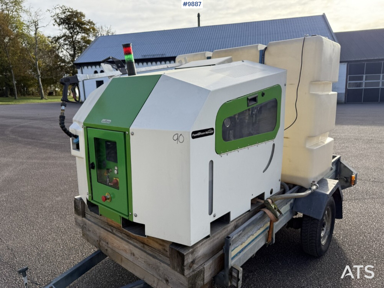 Weed control machine - Weedingtech Foamstream Municipal M1200 - Trädgårdsmaskin: bild 1 Weed control machine - Weedingtech Foamstream Municipal M1200 - Trädgårdsmaskin: bild 1