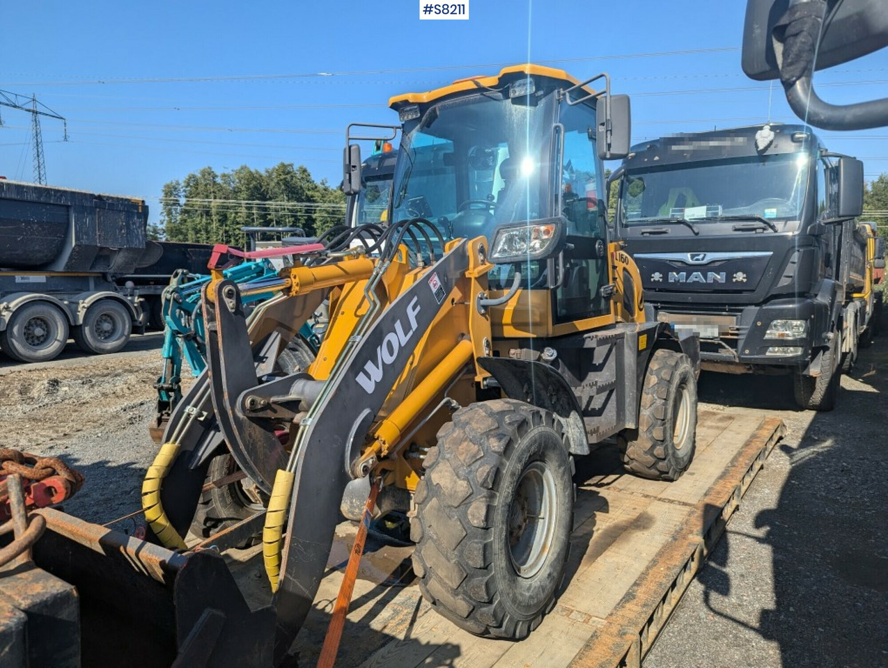 Wheel Loader Wolf WL160 with Bucket - Hjullastare: bild 1 Wheel Loader Wolf WL160 with Bucket - Hjullastare: bild 1
