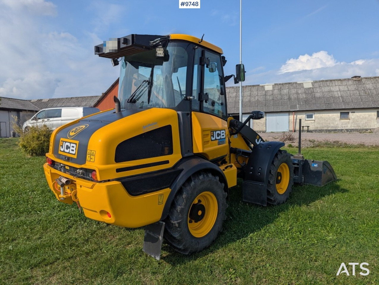 Wheel loader JCB 409 Stage V Nordic Edition 40km/h with attachments - Hjullastare: bild 3 Wheel loader JCB 409 Stage V Nordic Edition 40km/h with attachments - Hjullastare: bild 3