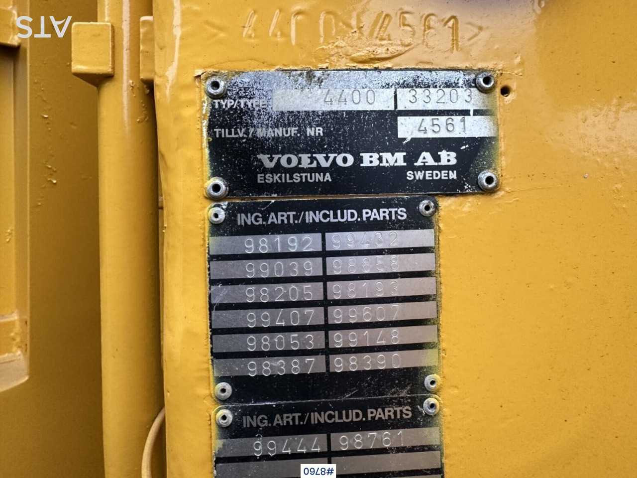 Hjullastare Wheel loader, VOLVO BM 4400 (SEE VIDEO): bild 15