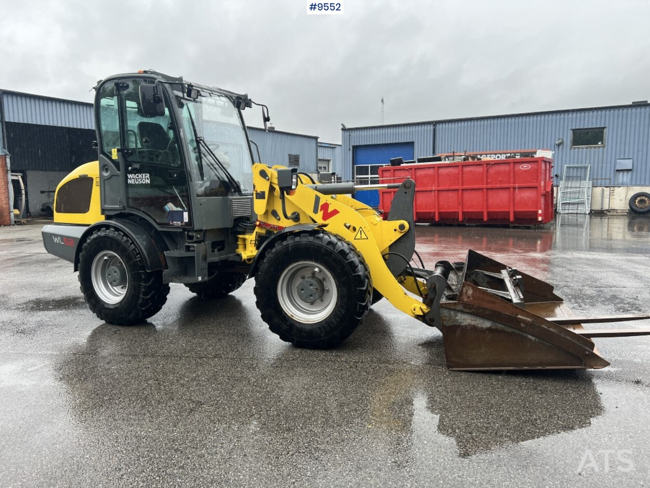 Wheel loader Wacker Neuson WL52 gears and tool stand - Hjullastare: bild 2 Wheel loader Wacker Neuson WL52 gears and tool stand - Hjullastare: bild 2