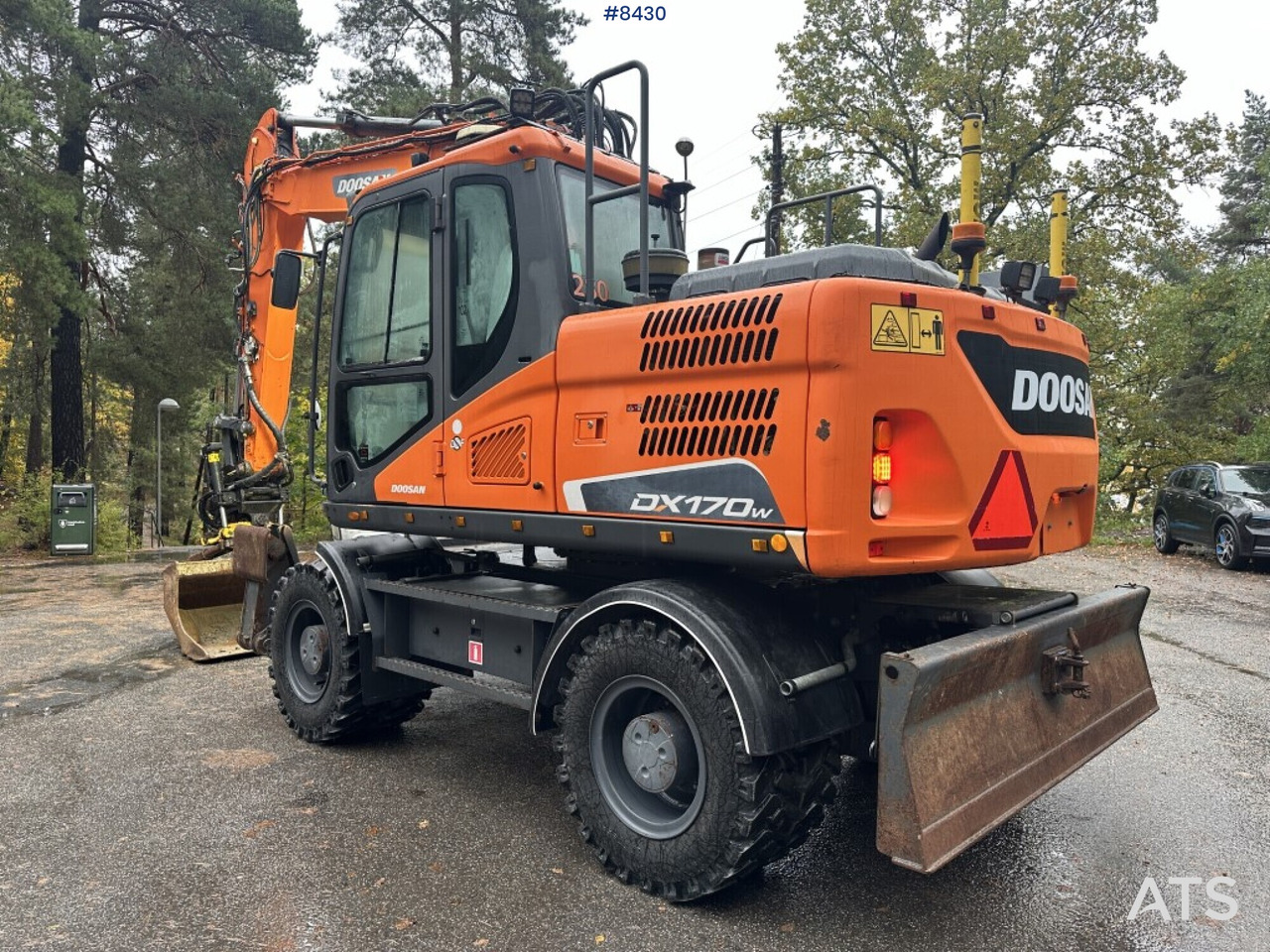 Wheeled Excavator Doosan DX170W (See video) - Grävmaskin på däck: bild 3 Wheeled Excavator Doosan DX170W (See video) - Grävmaskin på däck: bild 3