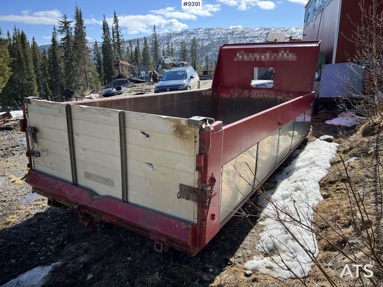Zetterbergs EDK 6/5-54-10-D Flatbed with tipping piston - Flakbyggnation: bild 3 Zetterbergs EDK 6/5-54-10-D Flatbed with tipping piston - Flakbyggnation: bild 3
