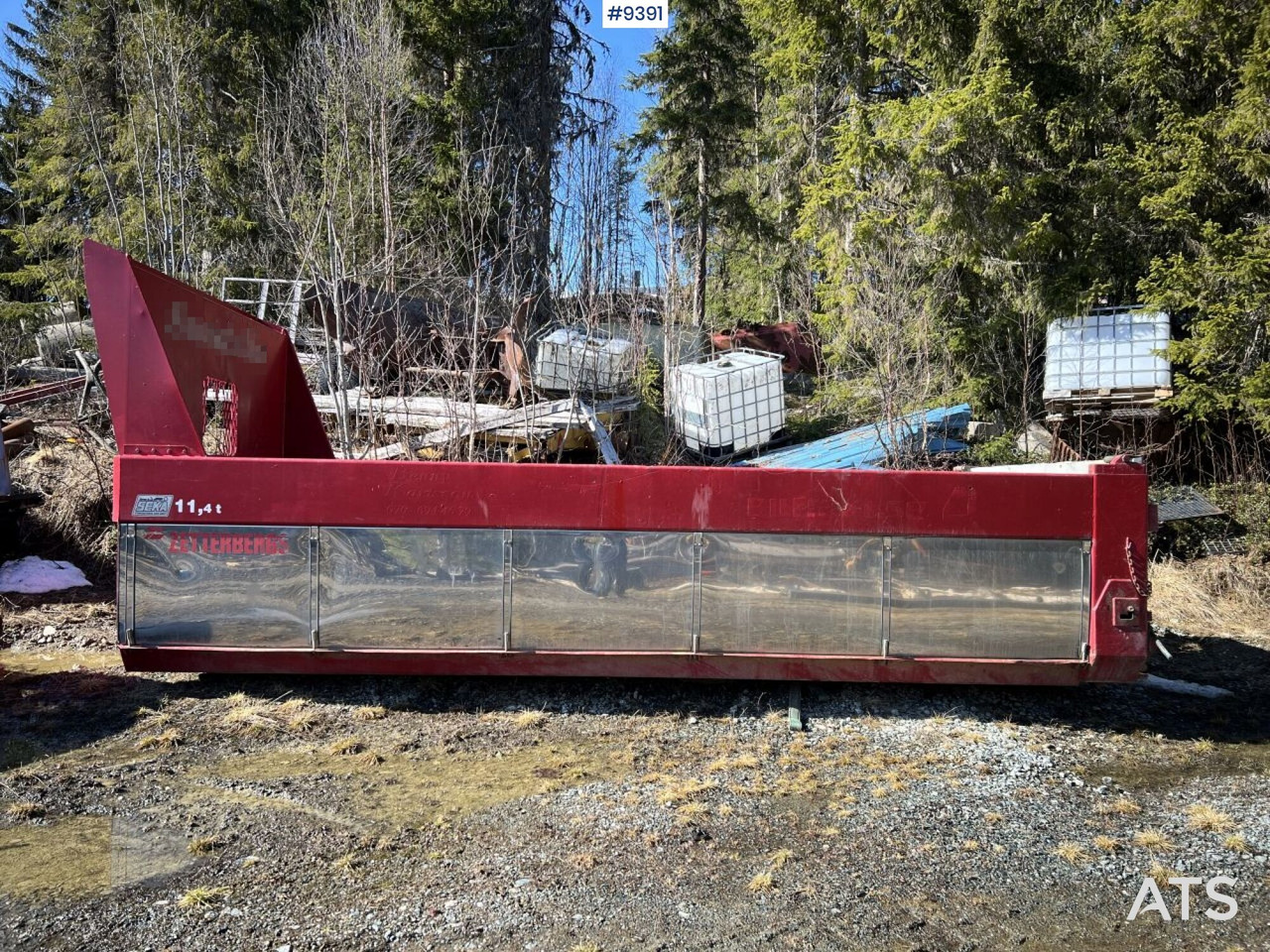 Zetterbergs EDK 6/5-54-10-D Flatbed with tipping piston - Flakbyggnation: bild 2 Zetterbergs EDK 6/5-54-10-D Flatbed with tipping piston - Flakbyggnation: bild 2