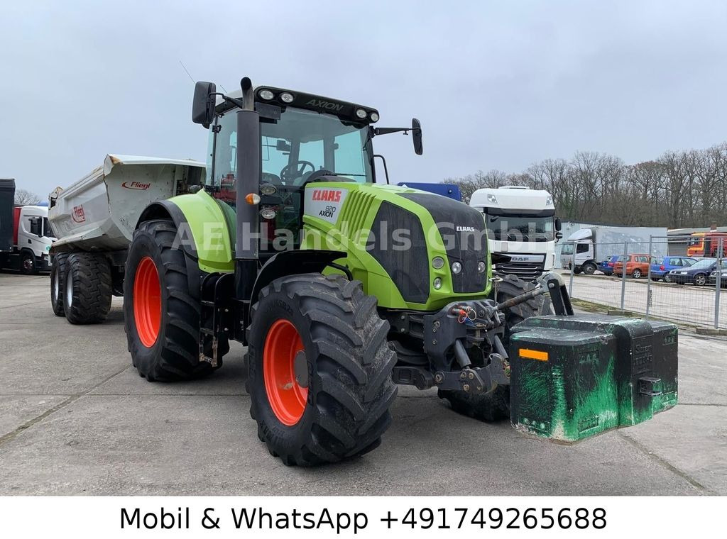 Claas Axion 820 4x4 *Straßen-Zulassung/CEBIS/AHK - Traktor: bild 1 Claas Axion 820 4x4 *Straßen-Zulassung/CEBIS/AHK - Traktor: bild 1