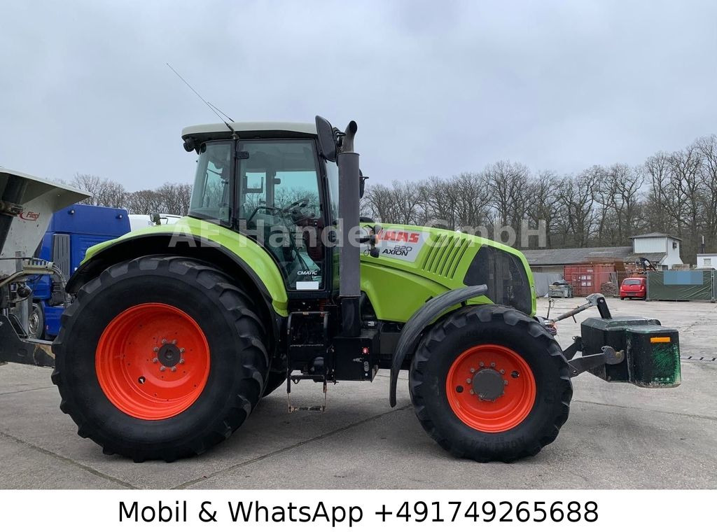 Claas Axion 820 4x4 *Straßen-Zulassung/CEBIS/AHK - Traktor: bild 2 Claas Axion 820 4x4 *Straßen-Zulassung/CEBIS/AHK - Traktor: bild 2