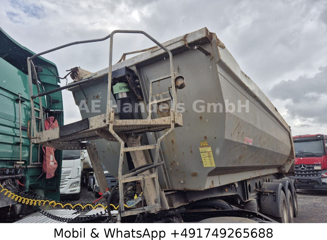 Kempf SKM 35 / 3 Stahl *24m³/1.Lift/Rollplane/Podest - Tippbil semitrailer: bild 1 Kempf SKM 35 / 3 Stahl *24m³/1.Lift/Rollplane/Podest - Tippbil semitrailer: bild 1
