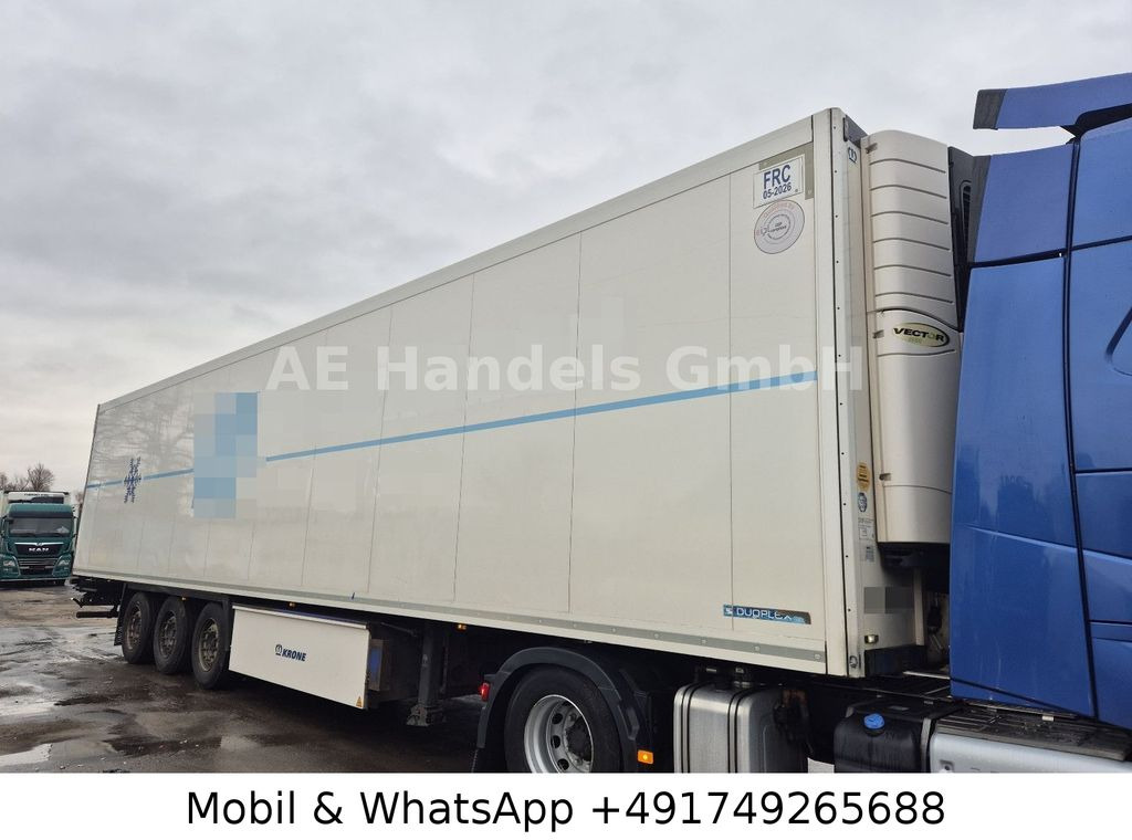 Krone SD *Carrier-Vector-1950/Doppelstock/+-30°/1.Lift - Kyl/ Frys semitrailer: bild 1 Krone SD *Carrier-Vector-1950/Doppelstock/+-30°/1.Lift - Kyl/ Frys semitrailer: bild 1