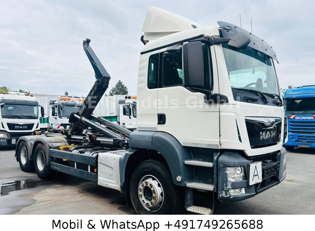 MAN TGS 26.440 BL 6x4 *Retarder/MEILLER-RK-20.65 - Lastväxlare lastbil, Kranbil: bild 1 MAN TGS 26.440 BL 6x4 *Retarder/MEILLER-RK-20.65 - Lastväxlare lastbil, Kranbil: bild 1