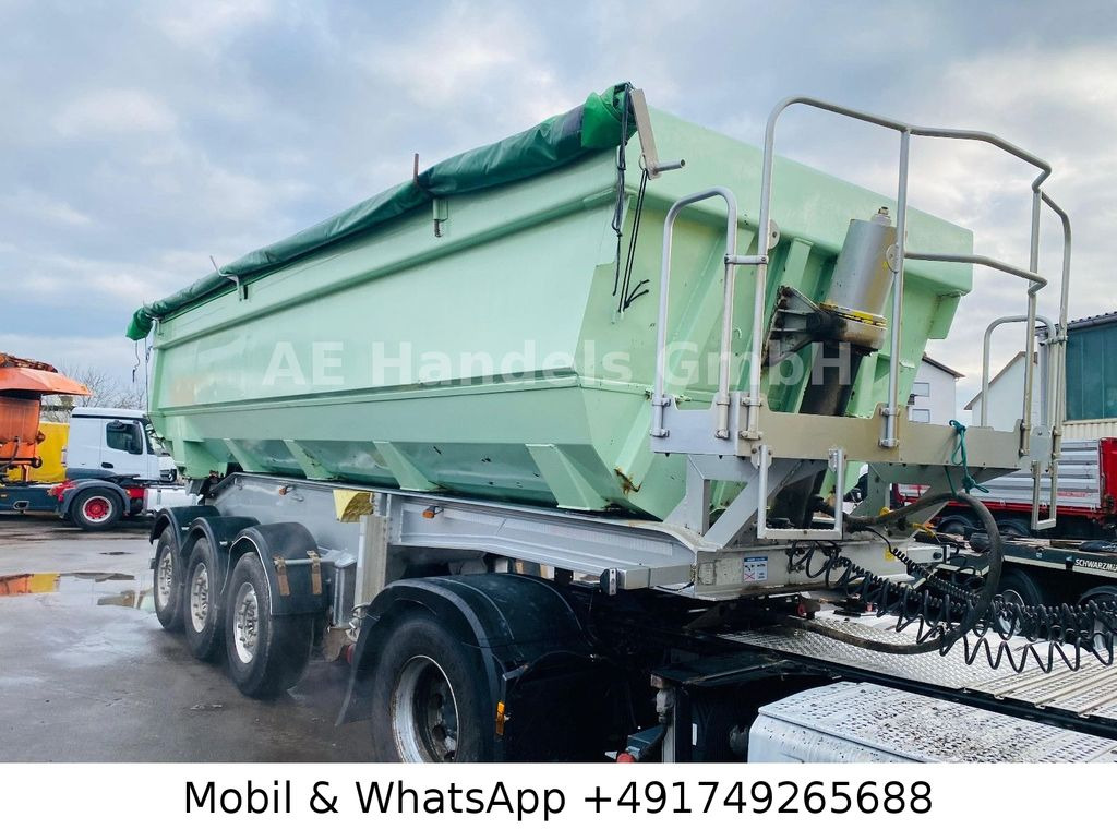 Meierling MSK 24 Stahl *27m³/Lift/Alcoa/Rollplane/Podest - Tippbil semitrailer: bild 2 Meierling MSK 24 Stahl *27m³/Lift/Alcoa/Rollplane/Podest - Tippbil semitrailer: bild 2