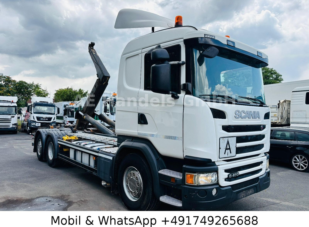 Scania G410 BL 6x2 *Retarder/MEILLER-RK.20.67/Lenk+Lift - Lastväxlare lastbil: bild 1 Scania G410 BL 6x2 *Retarder/MEILLER-RK.20.67/Lenk+Lift - Lastväxlare lastbil: bild 1