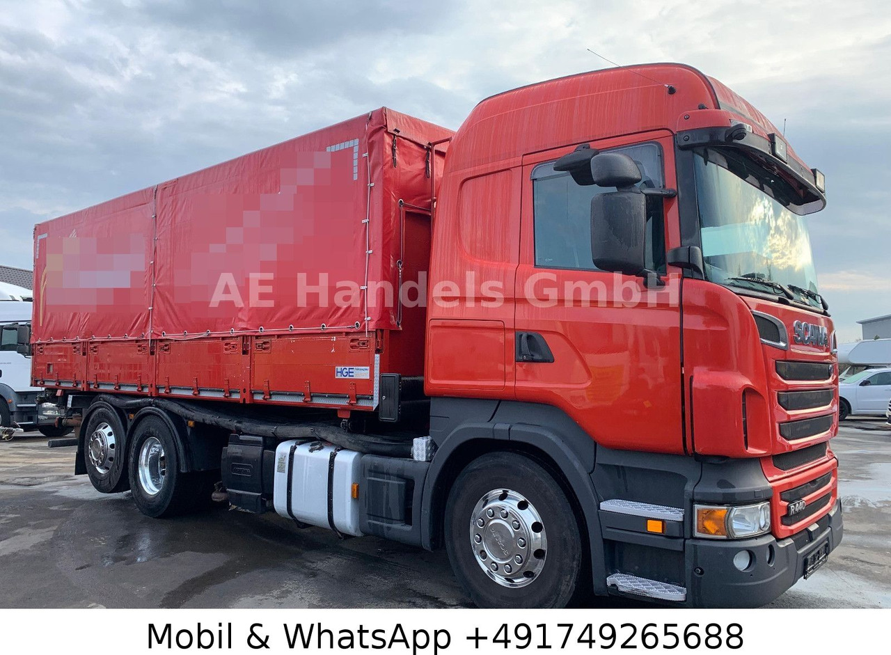 Tippbil lastbil Scania R440 BL 6x2 *Retarder/Gebläse/Lenk+Lift: bild 10