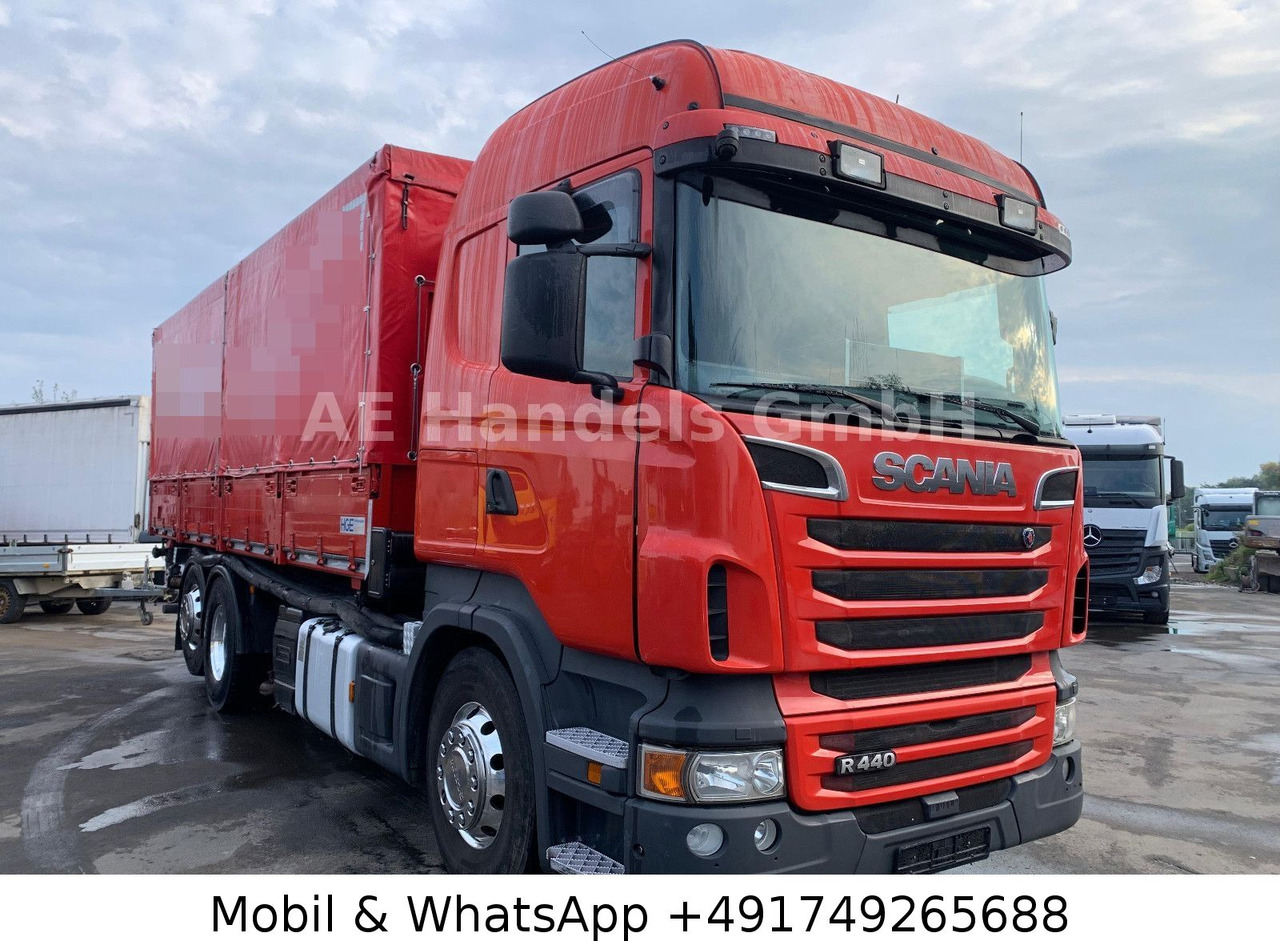 Tippbil lastbil Scania R440 BL 6x2 *Retarder/Gebläse/Lenk+Lift: bild 11