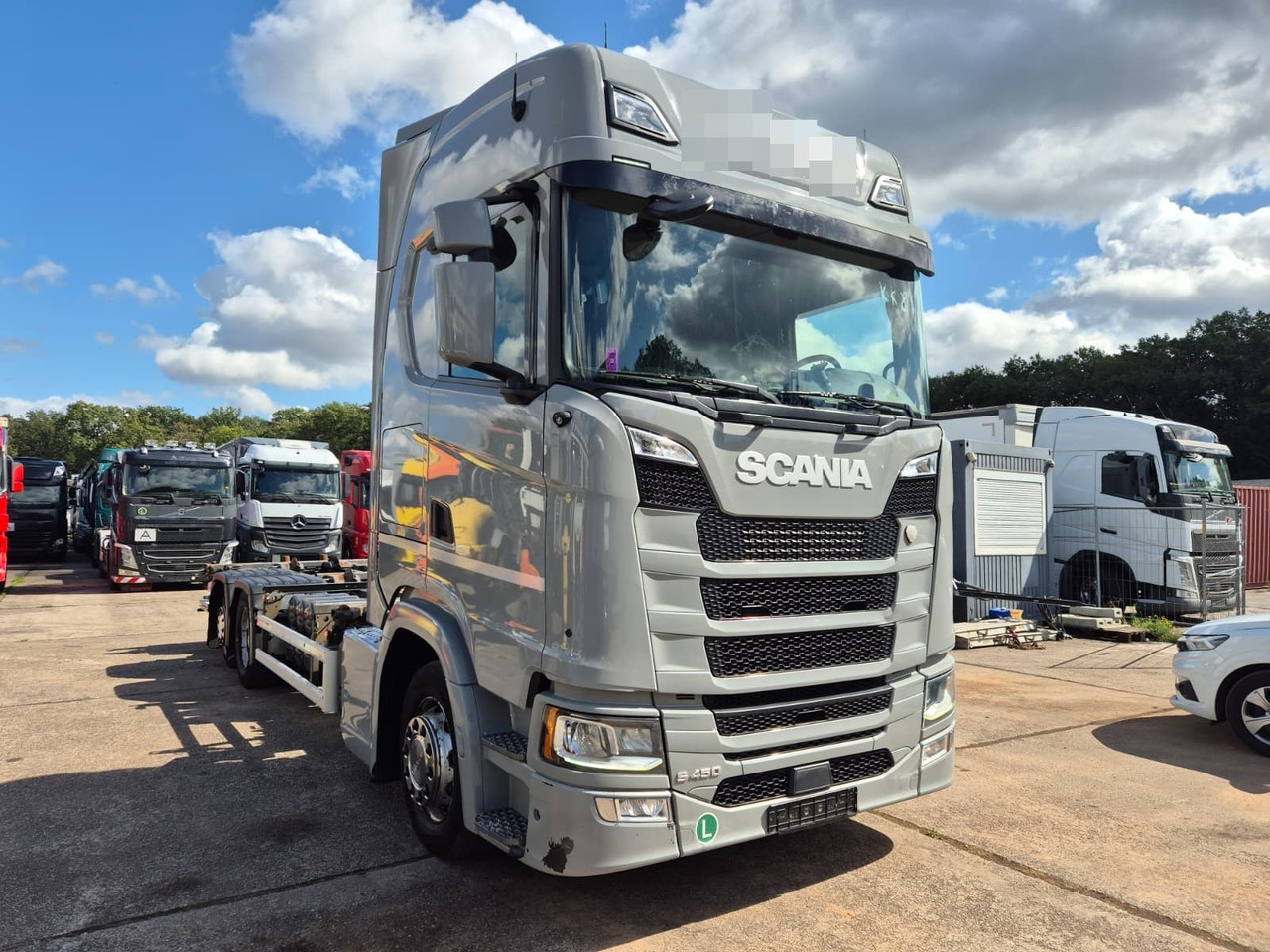 Scania S450 HighLine BDF *Retarder/Lenk+Lift/Multi/LBW - Chassi lastbil: bild 1 Scania S450 HighLine BDF *Retarder/Lenk+Lift/Multi/LBW - Chassi lastbil: bild 1