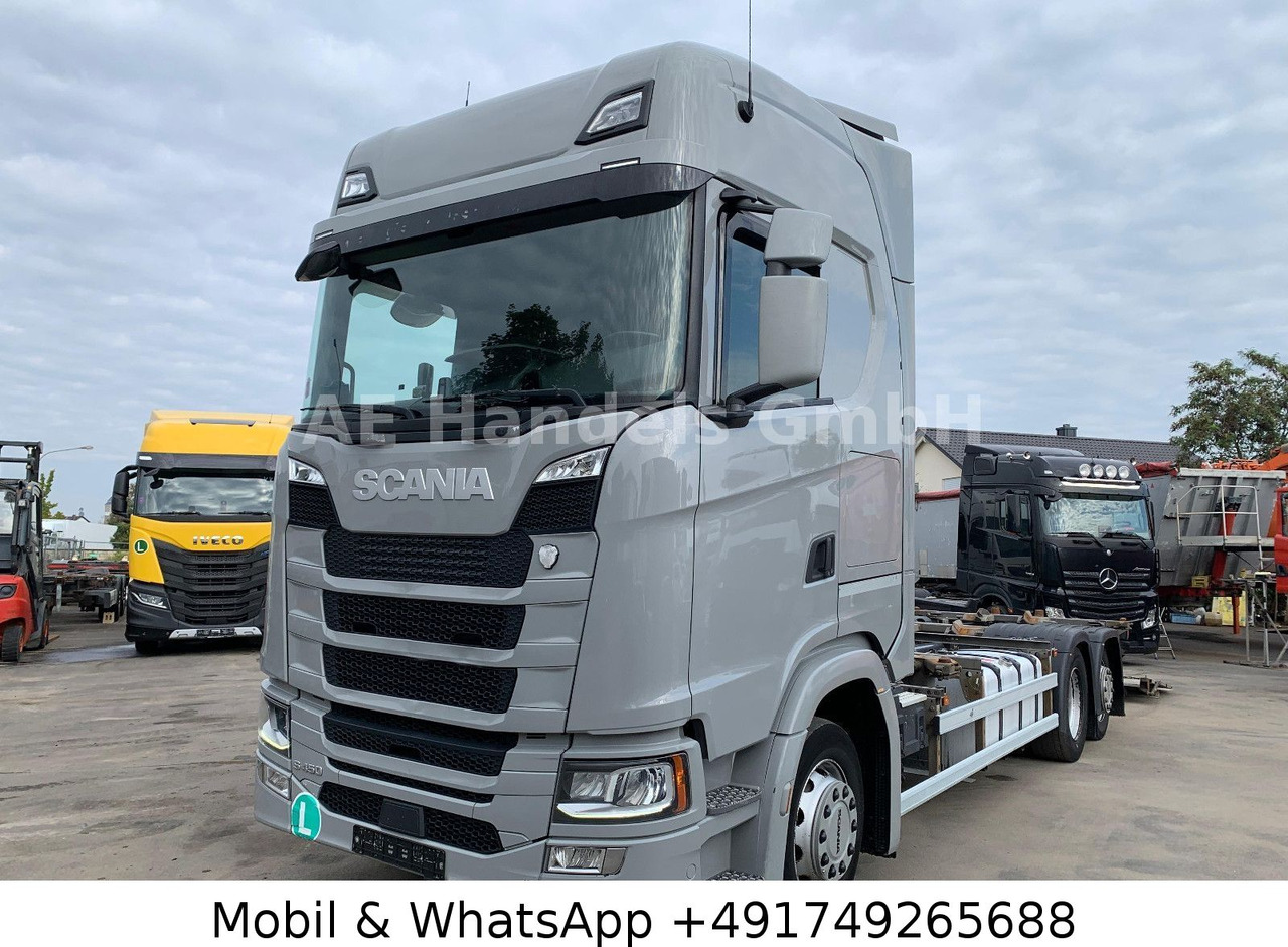 Scania S450 HighLine BDF *Retarder/Lenk+Lift/Multi/LBW - Chassi lastbil: bild 1 Scania S450 HighLine BDF *Retarder/Lenk+Lift/Multi/LBW - Chassi lastbil: bild 1
