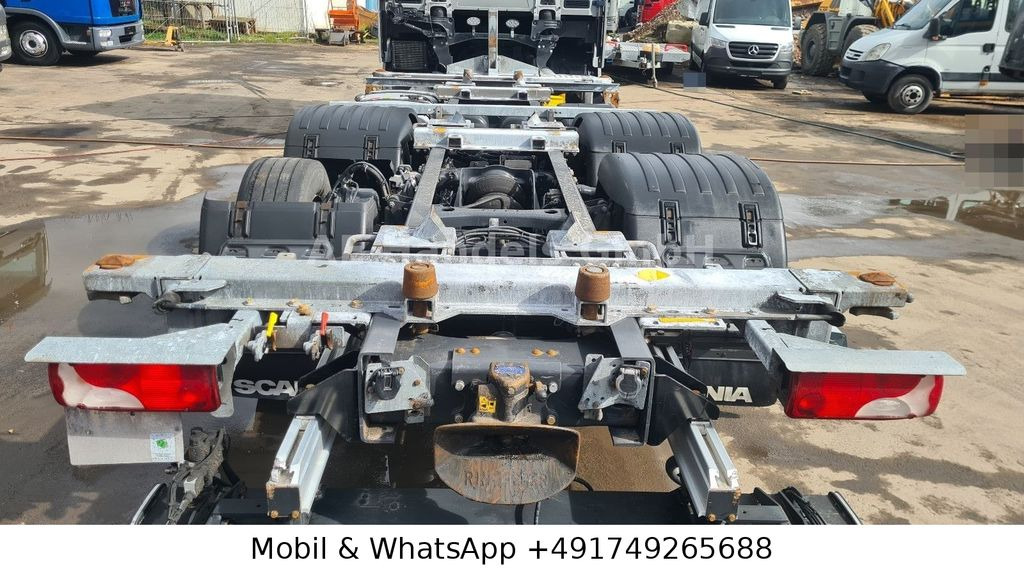 Containerbil/ Växelflak lastbil Scania S450 HighLine LL BDF *Retarder/Lenk+Lift/LBW/AHK: bild 9