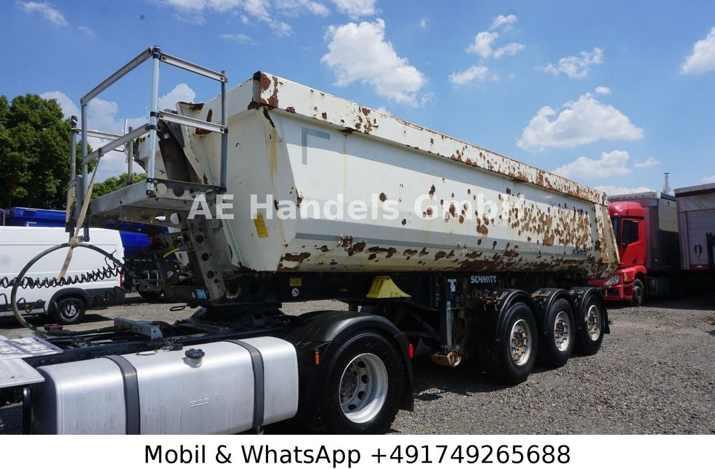 Schmitz Cargobull SKI 24 Stahl *24m³ / 1.Liftachse / Rollplane - Tippbil semitrailer: bild 2 Schmitz Cargobull SKI 24 Stahl *24m³ / 1.Liftachse / Rollplane - Tippbil semitrailer: bild 2