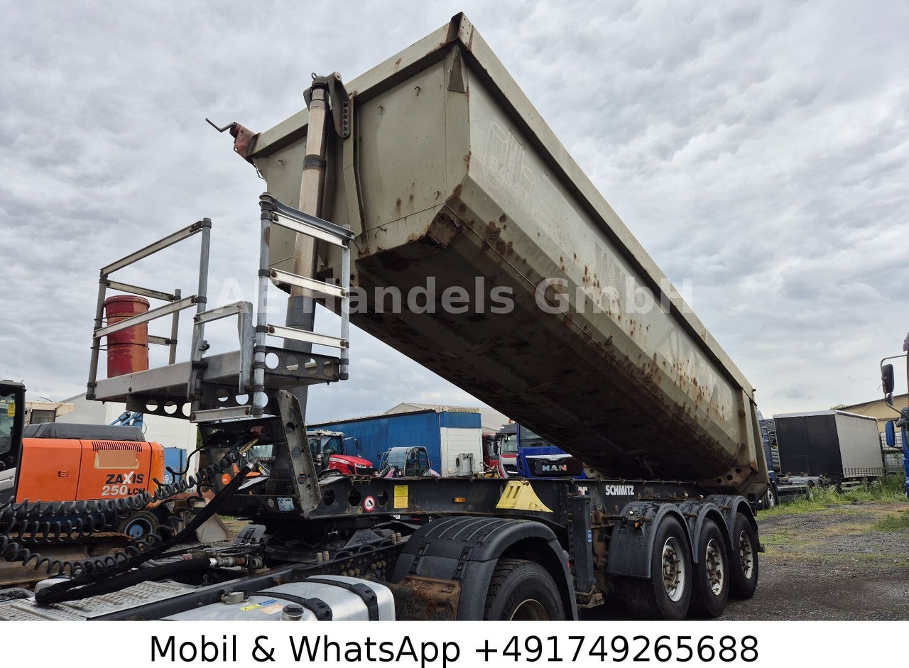 Schmitz Cargobull SKI 24 Stahl *26m³/1.Liftachse/Podest/Rollplane - Tippbil semitrailer: bild 5 Schmitz Cargobull SKI 24 Stahl *26m³/1.Liftachse/Podest/Rollplane - Tippbil semitrailer: bild 5