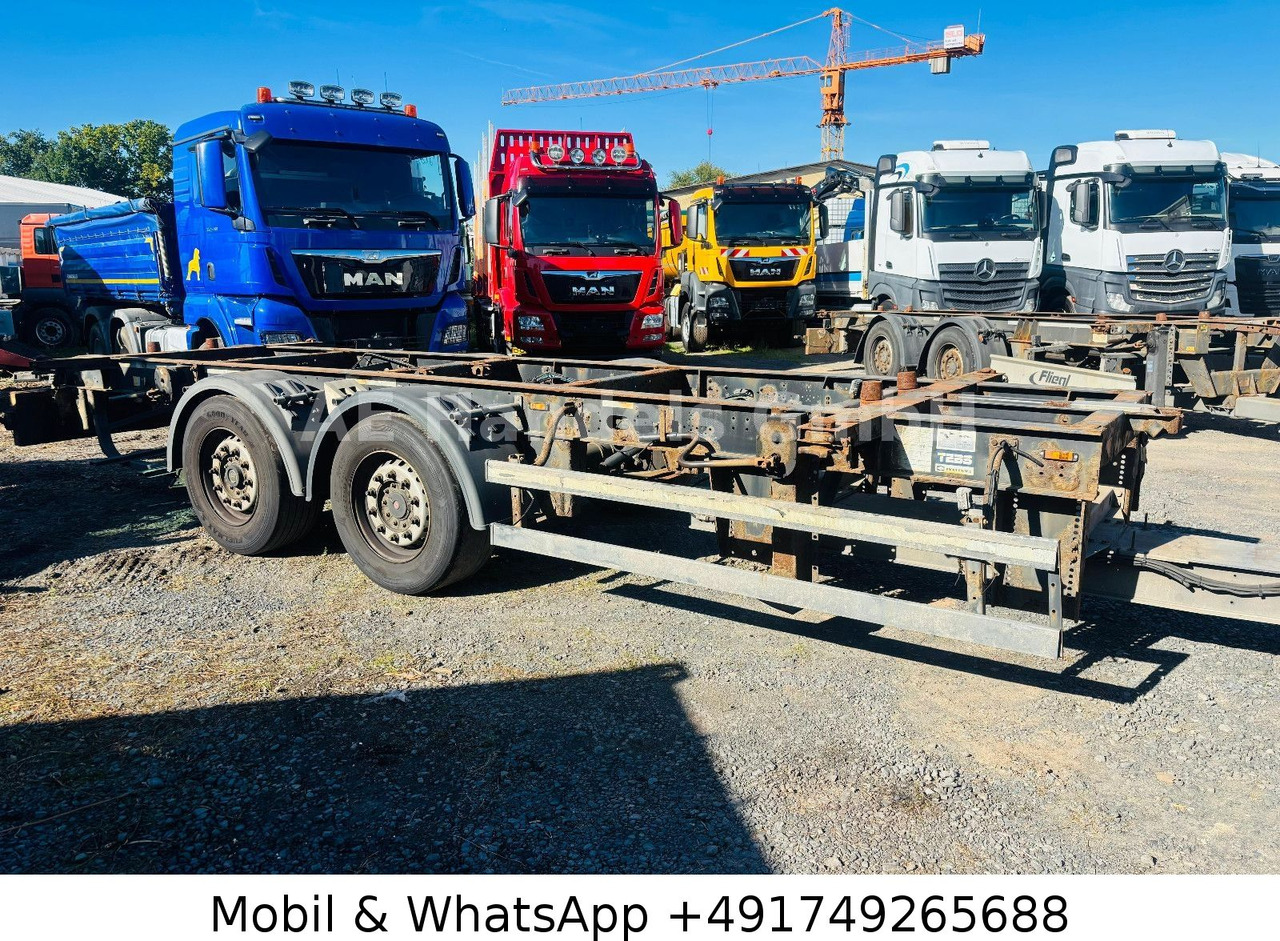 Schmitz Cargobull ZWF 18/L Tandem BDF Tiefgekoppelt*Scheibenbremse - Containersläp/ Växelflaksläp: bild 2 Schmitz Cargobull ZWF 18/L Tandem BDF Tiefgekoppelt*Scheibenbremse - Containersläp/ Växelflaksläp: bild 2