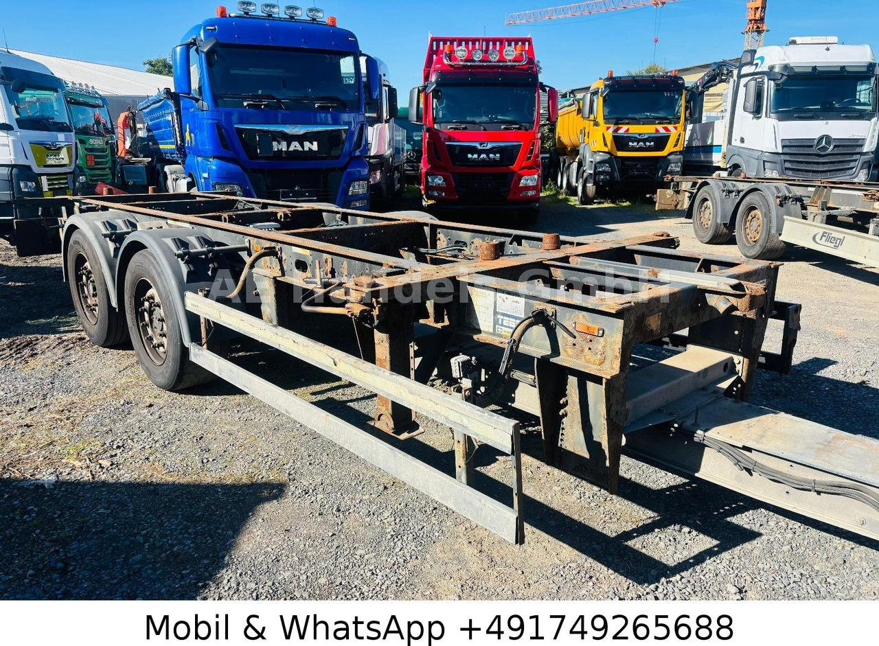Schmitz Cargobull ZWF 18/L Tandem BDF Tiefgekoppelt*Scheibenbremse - Containersläp/ Växelflaksläp: bild 1 Schmitz Cargobull ZWF 18/L Tandem BDF Tiefgekoppelt*Scheibenbremse - Containersläp/ Växelflaksläp: bild 1