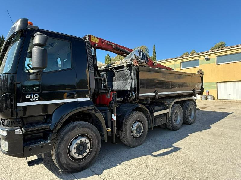 Iveco TRAKKER 410 EEV BI-BENNE GRUE MARREL 8X4 - Tippbil lastbil: bild 2 Iveco TRAKKER 410 EEV BI-BENNE GRUE MARREL 8X4 - Tippbil lastbil: bild 2