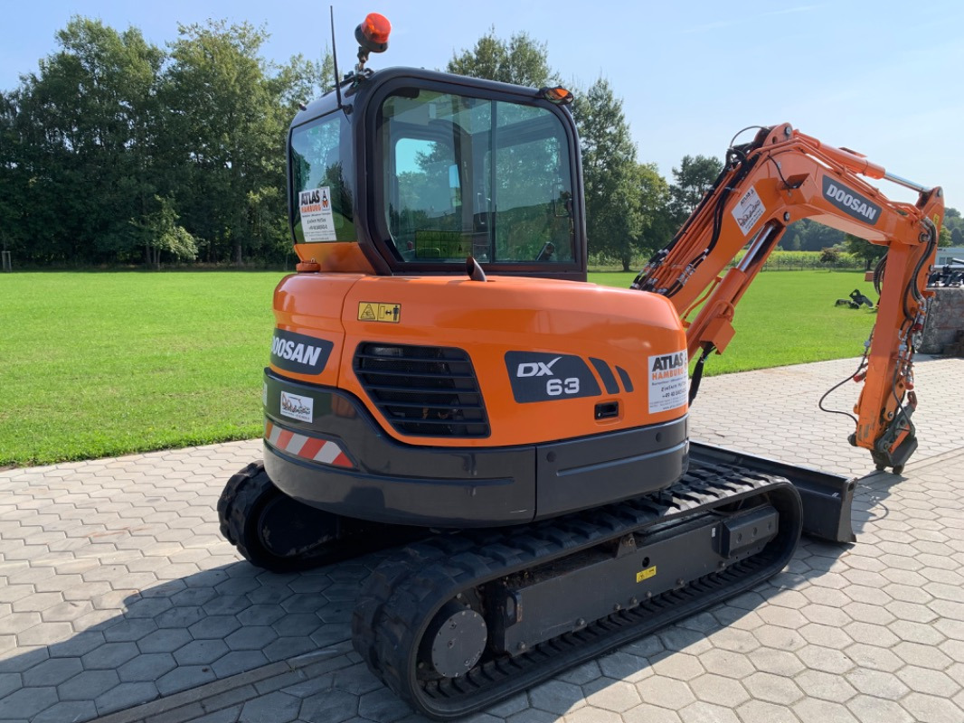 Doosan DX63-3 - Minigrävmaskin: bild 2 Doosan DX63-3 - Minigrävmaskin: bild 2