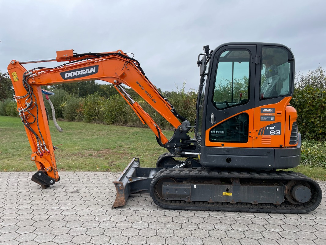Doosan DX63-3 - Minigrävmaskin: bild 3 Doosan DX63-3 - Minigrävmaskin: bild 3