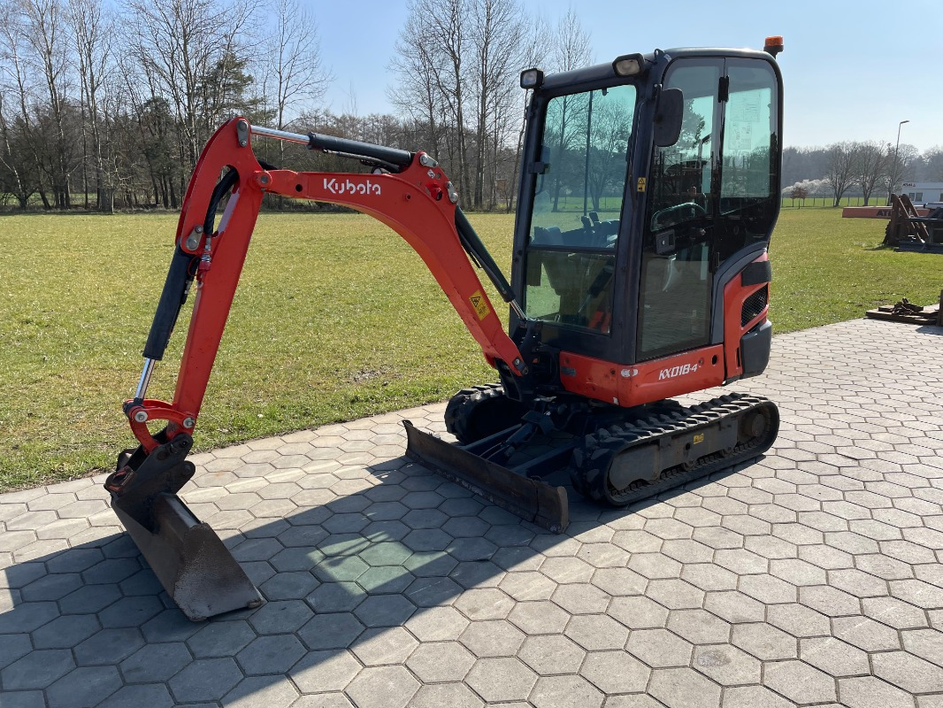 Kubota KX18-4 - Minigrävmaskin: bild 1 Kubota KX18-4 - Minigrävmaskin: bild 1