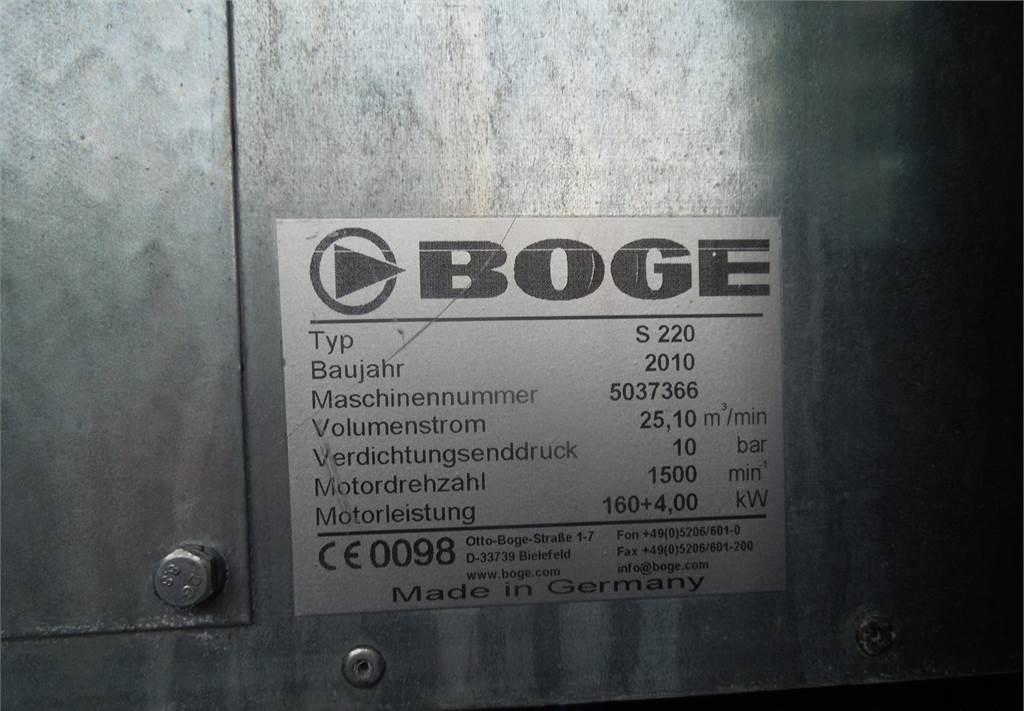 Boge SPRĘŻARKA ŚRUBOWA S220 160KW 2010R !!! - Luftkompressor: bild 4 Boge SPRĘŻARKA ŚRUBOWA S220 160KW 2010R !!! - Luftkompressor: bild 4