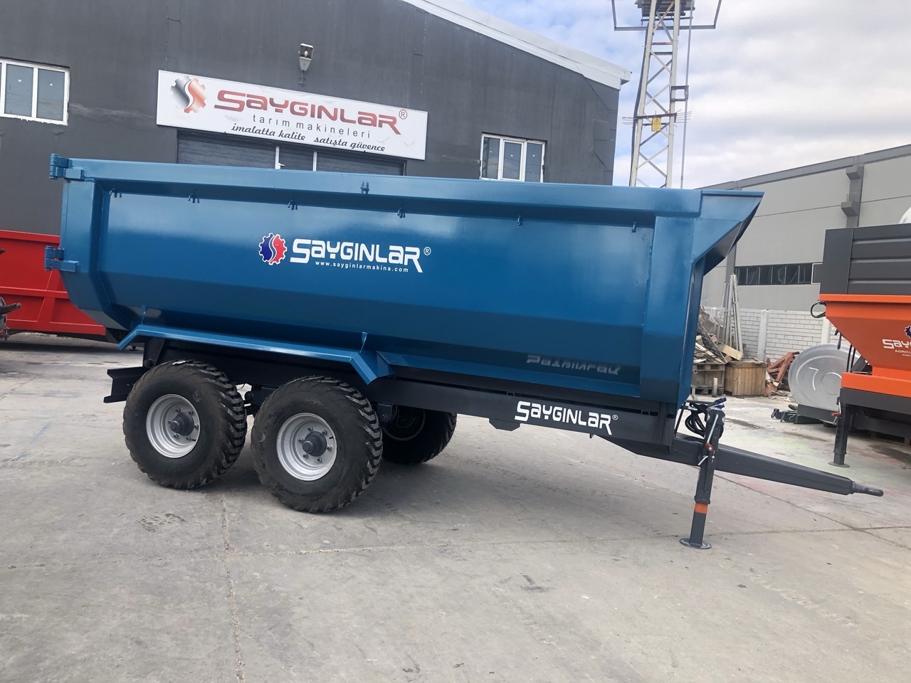 SAYGINLAR 8 TON DUMP TRAILER - Tippsläp: bild 1 SAYGINLAR 8 TON DUMP TRAILER - Tippsläp: bild 1