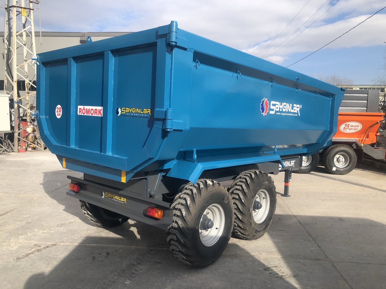 SAYGINLAR 8 TON DUMP TRAILER - Tippsläp: bild 2 SAYGINLAR 8 TON DUMP TRAILER - Tippsläp: bild 2