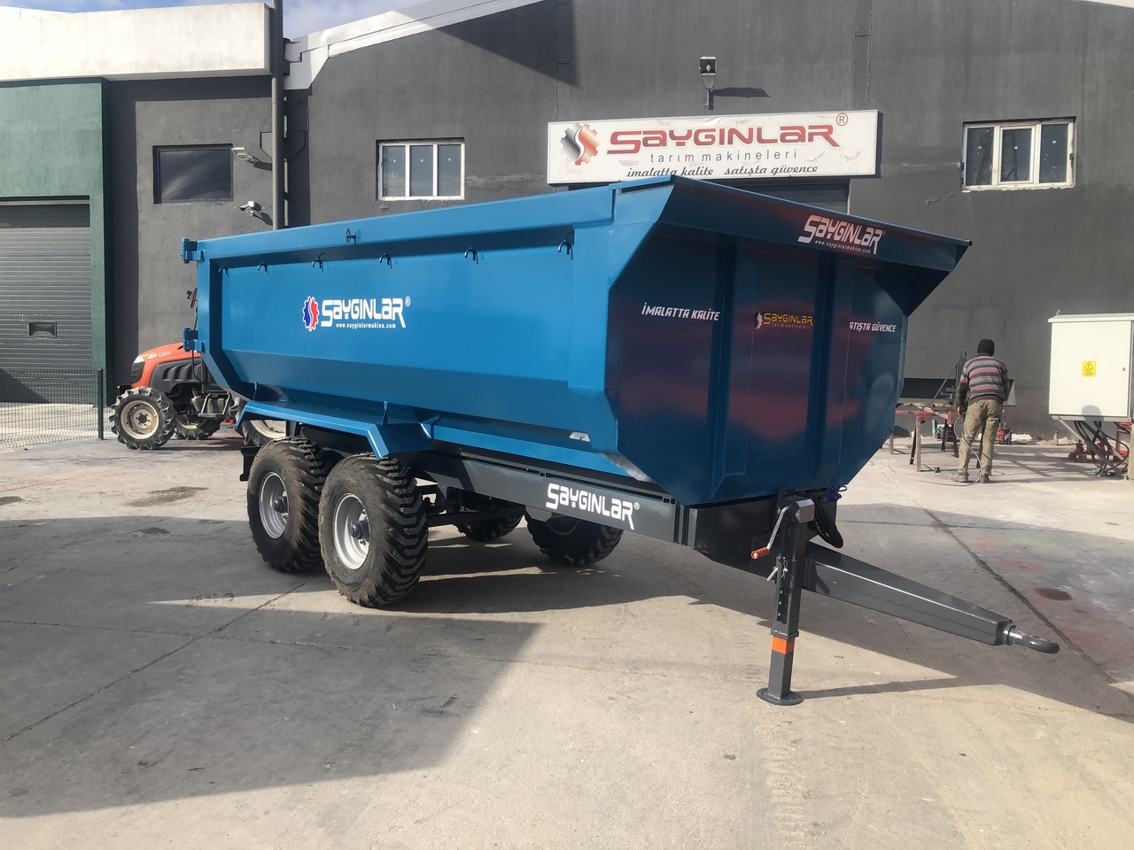 SAYGINLAR 8 TON DUMP TRAILER - Tippsläp: bild 4 SAYGINLAR 8 TON DUMP TRAILER - Tippsläp: bild 4