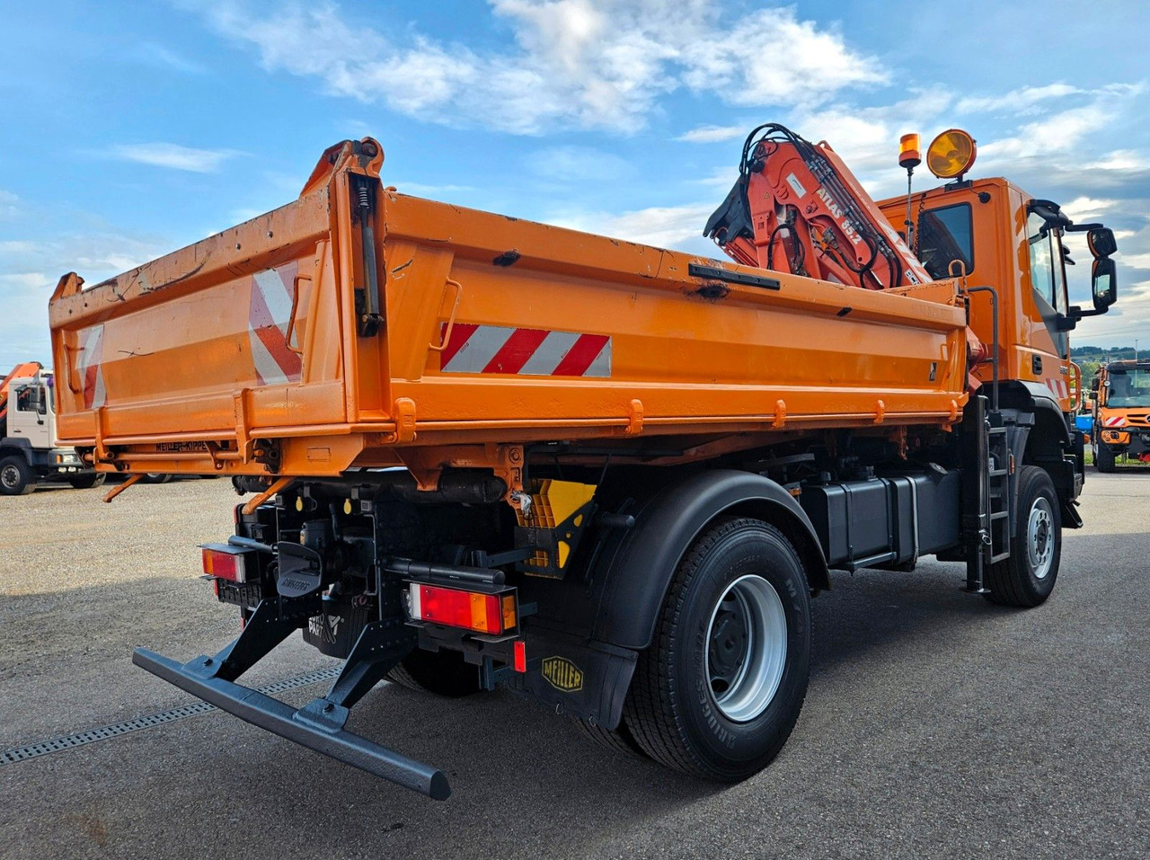 Iveco Trakker 190T33 4x4 Euro5 Kran Atlas Funk - Tippbil lastbil, Kranbil: bild 4 Iveco Trakker 190T33 4x4 Euro5 Kran Atlas Funk - Tippbil lastbil, Kranbil: bild 4