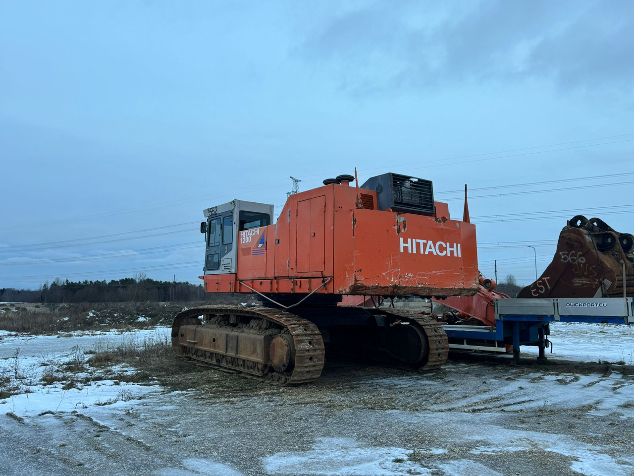 Hitachi EX1200-5D - Bandgrävare: bild 4 Hitachi EX1200-5D - Bandgrävare: bild 4