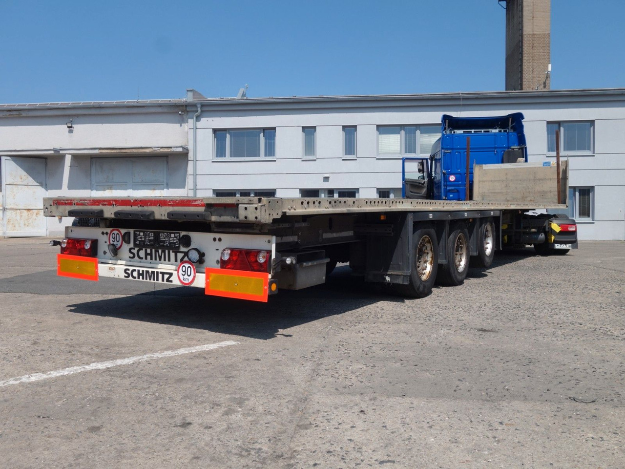 Schmitz Cargobull SCS 24/L , MEGA, Liftaachse, Plattform - Kapelltrailer: bild 4 Schmitz Cargobull SCS 24/L , MEGA, Liftaachse, Plattform - Kapelltrailer: bild 4