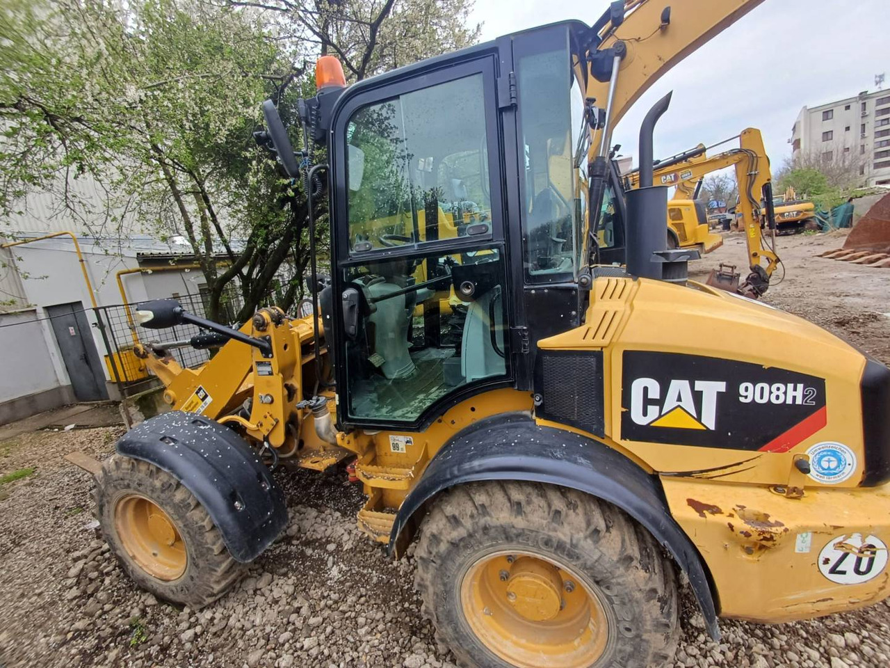 Hjullastare CAT 908H2: bild 8