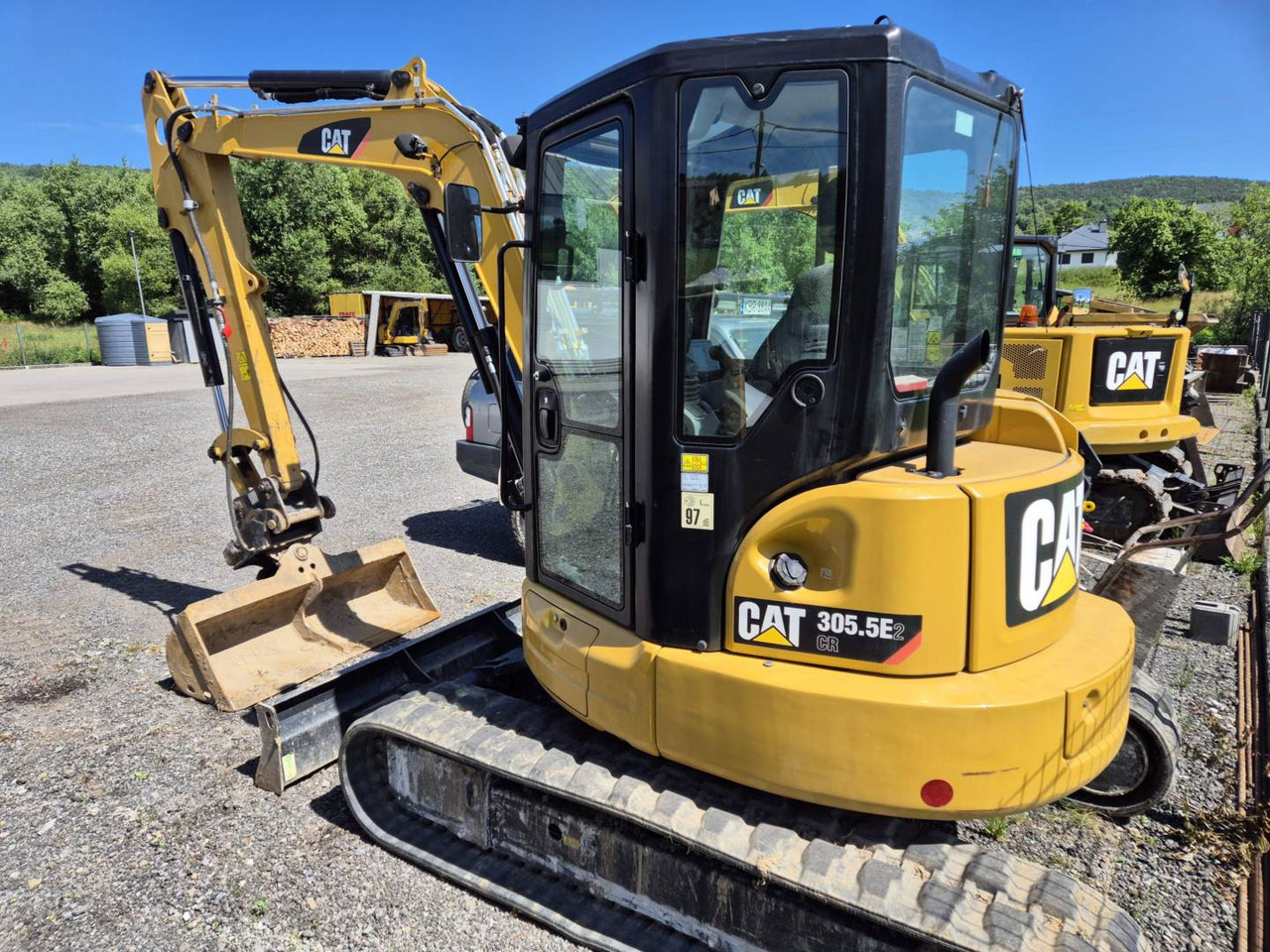 CAT 305.5E2CR - Bandgrävare: bild 4 CAT 305.5E2CR - Bandgrävare: bild 4