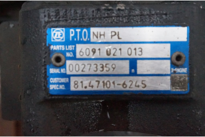 ZF 12TX2210DD 81.32004-6401 - Växellåda för Lastbil: bild 5 ZF 12TX2210DD 81.32004-6401 - Växellåda för Lastbil: bild 5