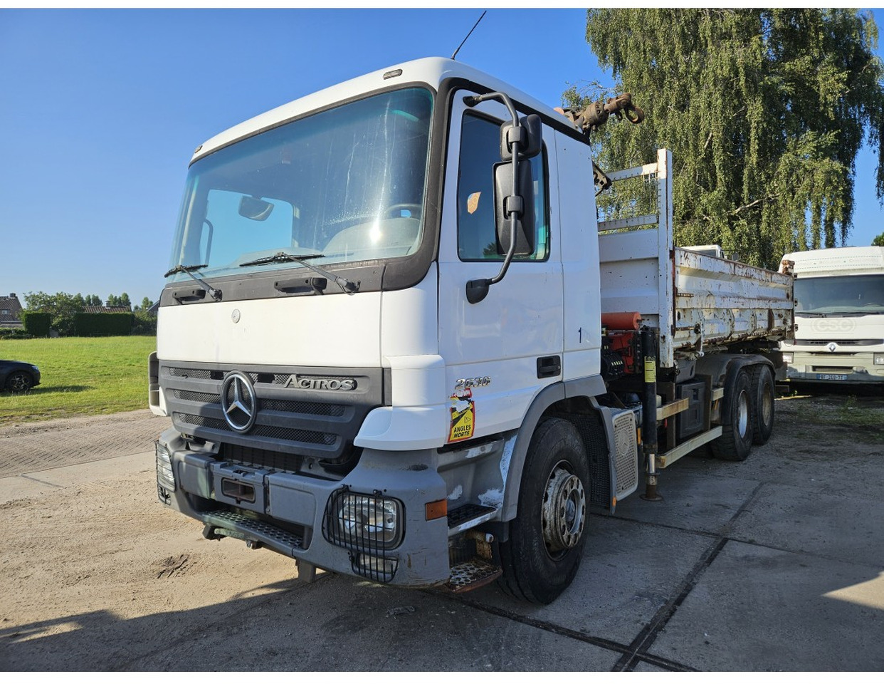 MERCEDES ACTROS 2636 6X4 TIPPER CRANE 15002 EPS - Tippbil lastbil, Kranbil: bild 5 MERCEDES ACTROS 2636 6X4 TIPPER CRANE 15002 EPS - Tippbil lastbil, Kranbil: bild 5