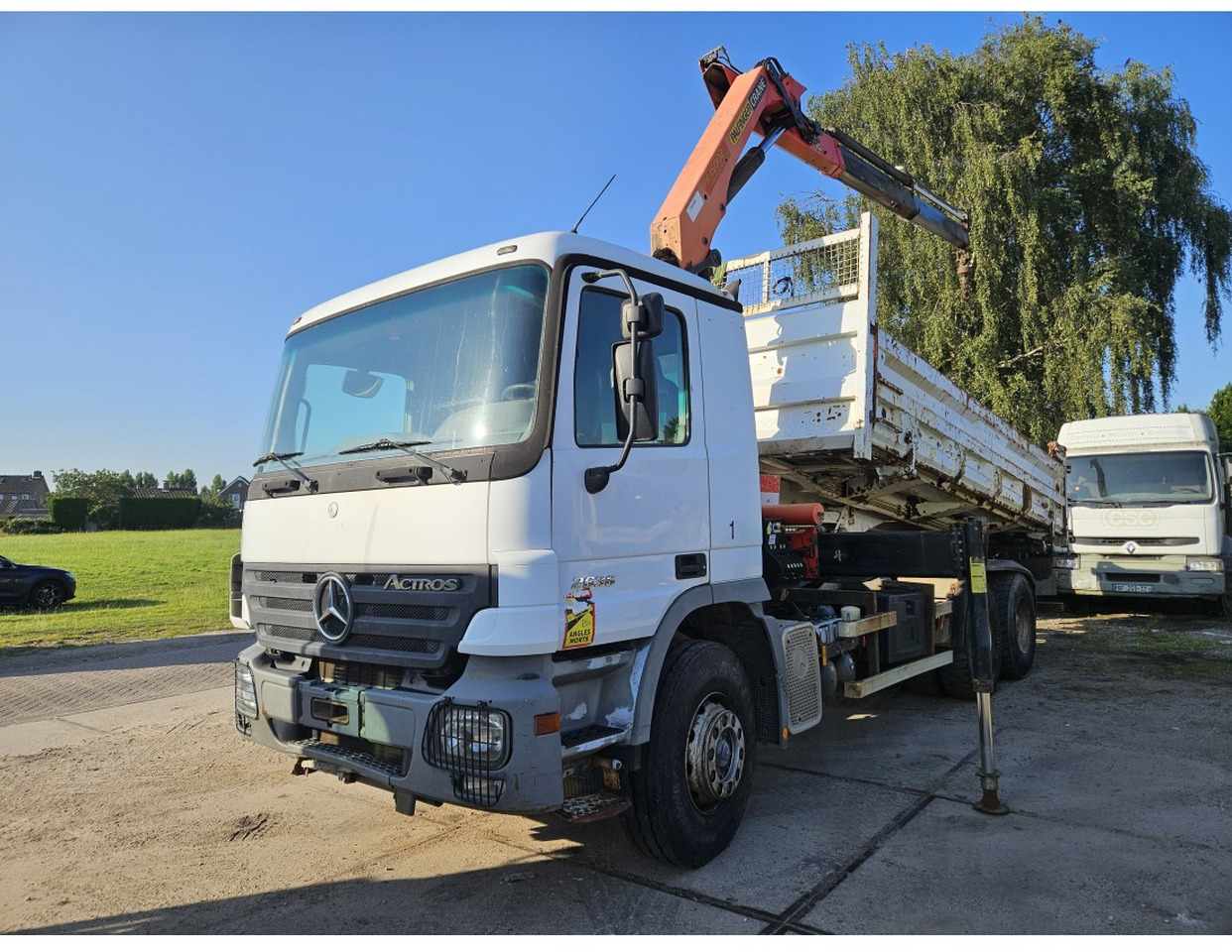 MERCEDES ACTROS 2636 6X4 TIPPER CRANE 15002 EPS - Tippbil lastbil, Kranbil: bild 1 MERCEDES ACTROS 2636 6X4 TIPPER CRANE 15002 EPS - Tippbil lastbil, Kranbil: bild 1