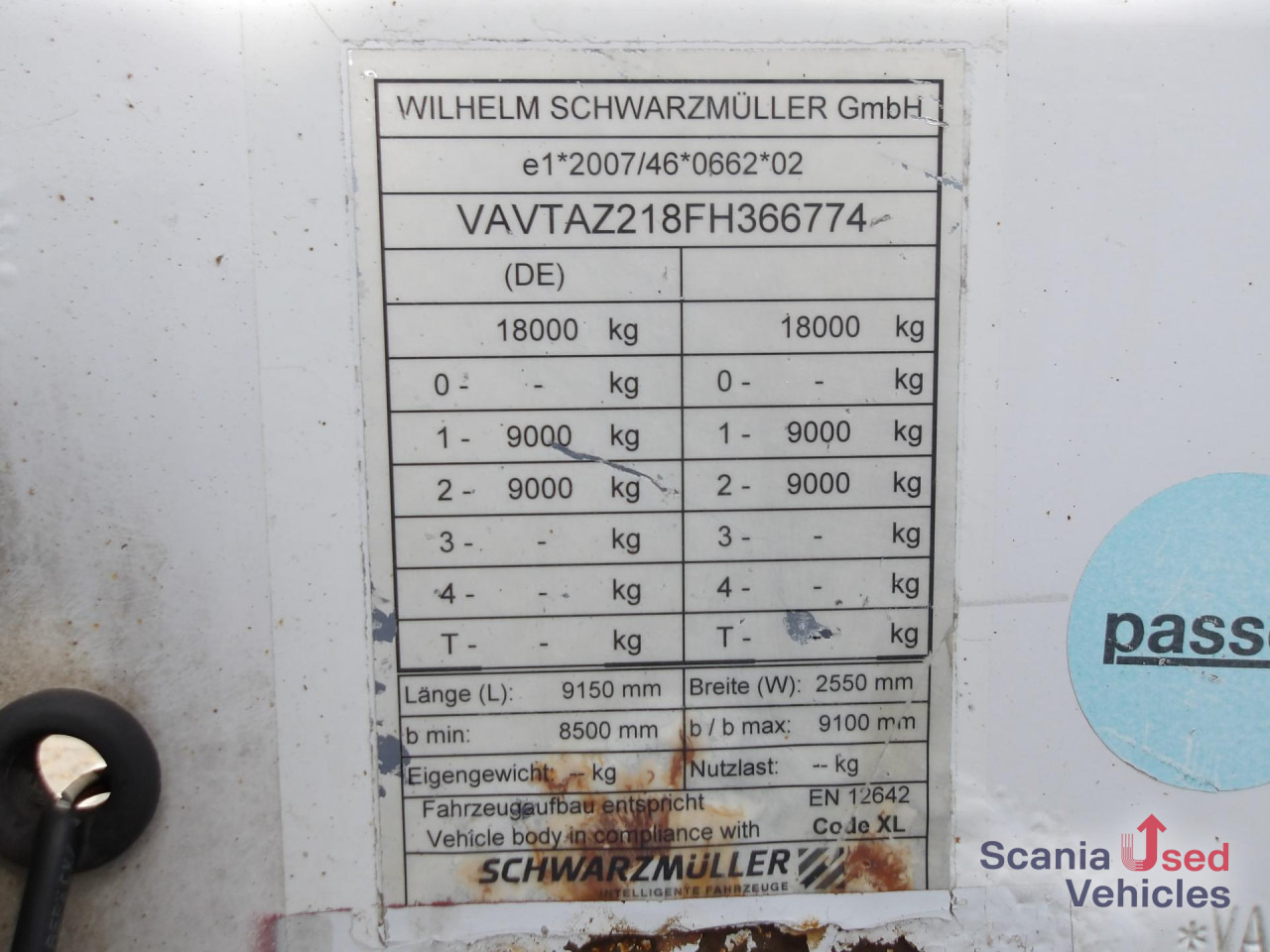 SCHWARZMUELLER AZ18 T-Serie - BPW Achsen - ALCOA - Palettenkasten - Flaksläp: bild 2 SCHWARZMUELLER AZ18 T-Serie - BPW Achsen - ALCOA - Palettenkasten - Flaksläp: bild 2