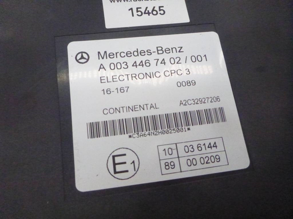 Mercedes-Benz CPC3 Styrenhet - Elektriskt system för Lastbil: bild 2 Mercedes-Benz CPC3 Styrenhet - Elektriskt system för Lastbil: bild 2