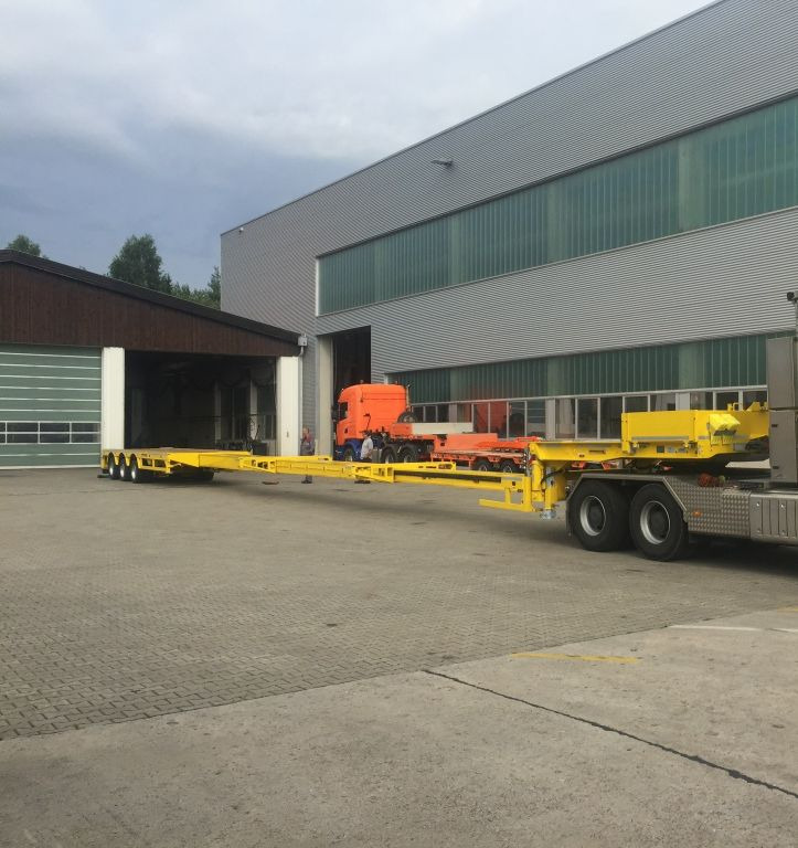 Faymonville STZ-3WAAA, 49.5ton, teleskopierbar - Låg lastare semitrailer: bild 1 Faymonville STZ-3WAAA, 49.5ton, teleskopierbar - Låg lastare semitrailer: bild 1